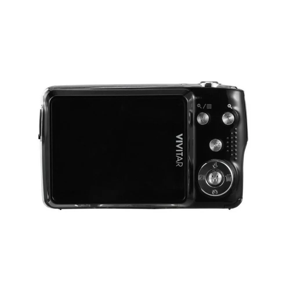 Open Box - Vivitar -  16mp Optical Lens Digital Camera - Black Black